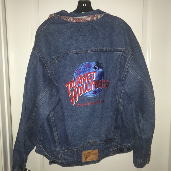Vintage Planet Hollywood Jean Jacket - Picture 6 of 7